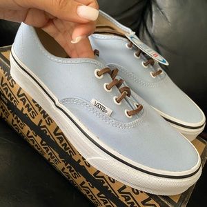 blue vans sneakers